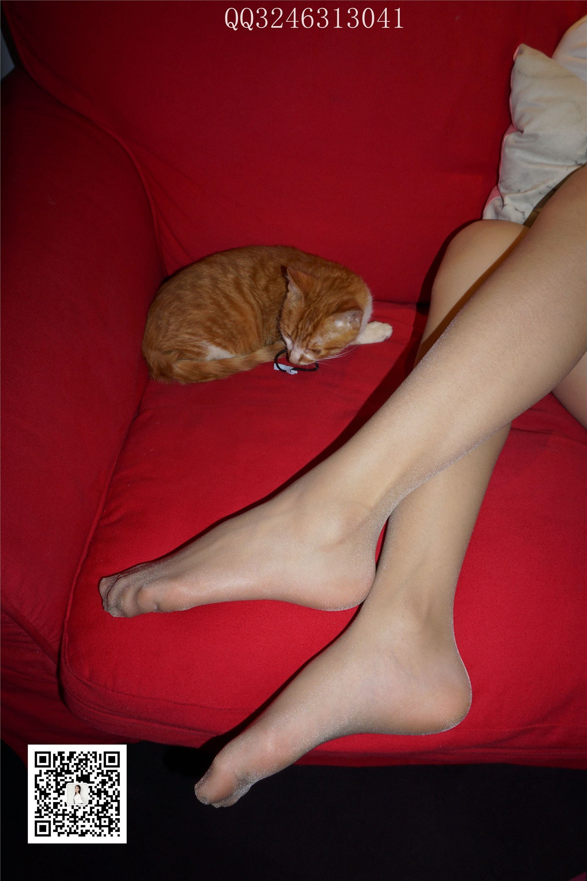 大生模拍 No.090 灰丝高跟小野猫